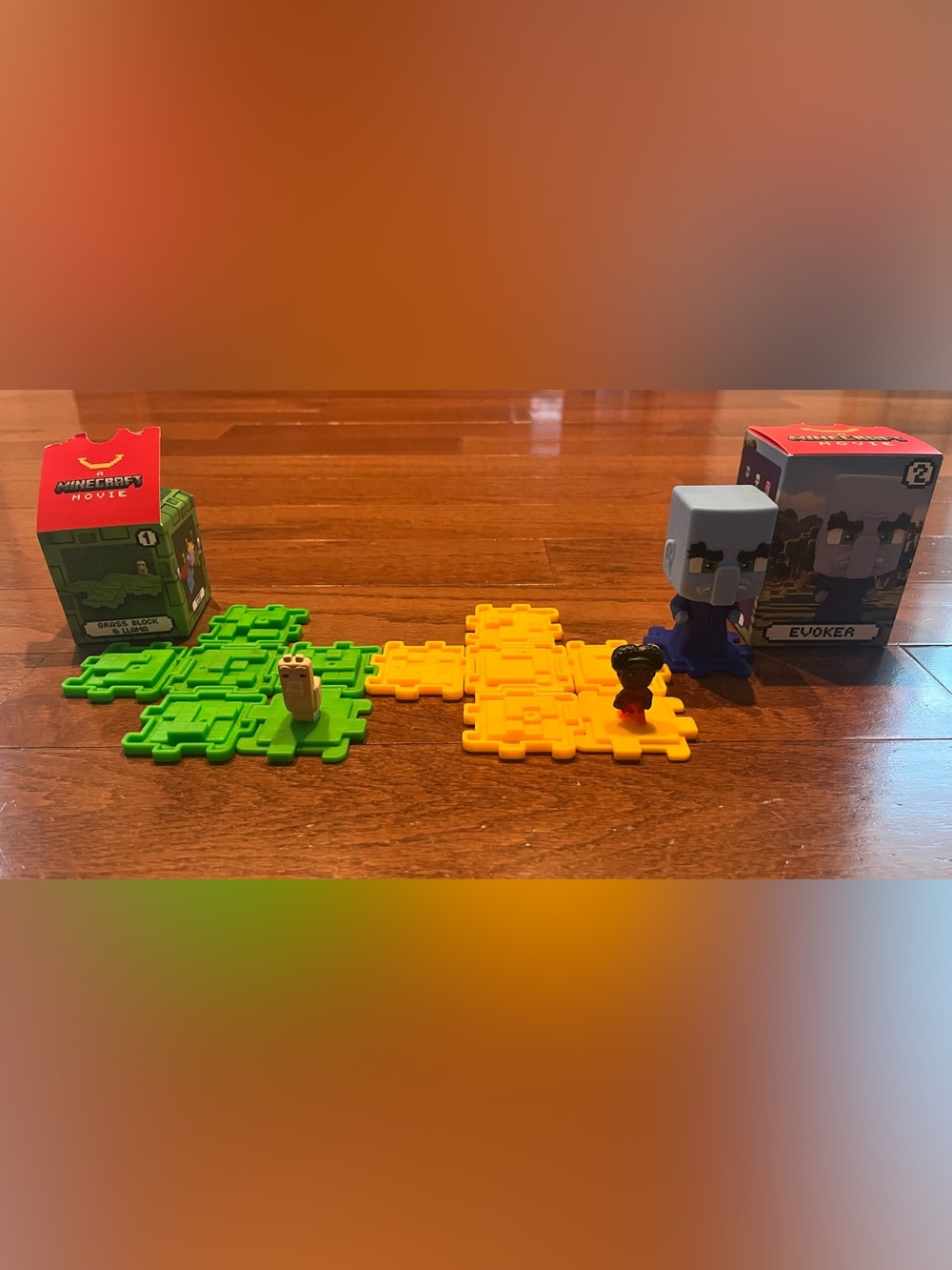 3 Minecraft Movie McDonald’s Happy Meal Toy Bundle